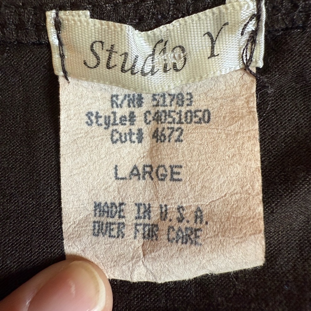 Studio Y Rich Brown Cami Top - Picture 6 of 6